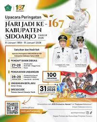 HARI JADI SIDOARJO Ke-167, BANGGA SIDOARJO HEBAT